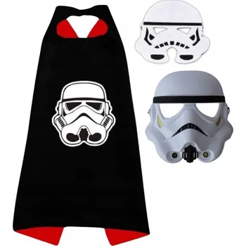 Karnevalový kostým KOSTÝM MASKA STAR WARS HVĚZDNÉ VÁLKY STORMTROOPER VOJÁK KLON PLÁŠŤ