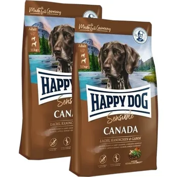 Krmivo pro psa Happy Dog Supreme Sensible Canada SET 2x 11 kg + Doprava zdarma