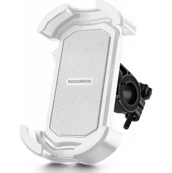 ROCKBROS Antivibrační držák telefonu na kolo a motorku NO SIZE BÍLÁ