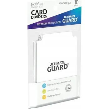 Desková hra Přepážky do karet Ultimate guard bílé