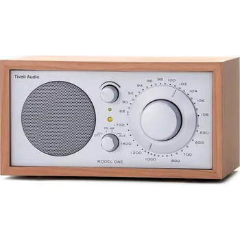 Radiopřijímač Tivoli Audio Model One (M1-0179-ROW) stříbrný/hnědý