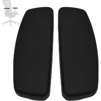 Područky k kancelářské židli 2 ks TPU nastavitelné černé
