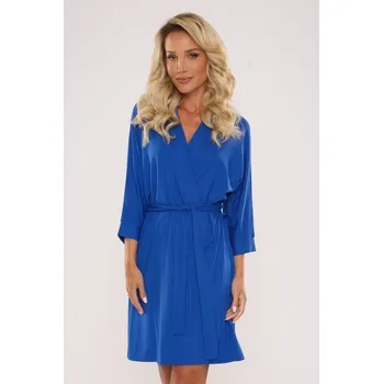 Dámský župan Dámský viskózový župan Visa modrý - XXL