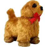 Interaktivní pejsek – chodí a štěká, hnědý