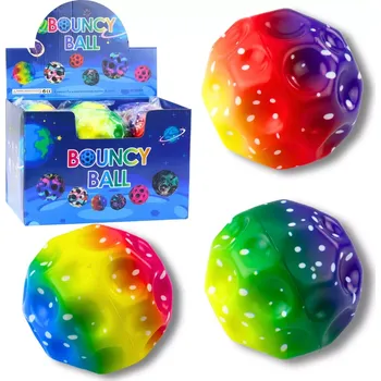 Dětský míč Pěnový míček s důlky 10 cm – barevný