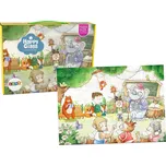 LEAN Toys Škola pro zvířata 100 dílků