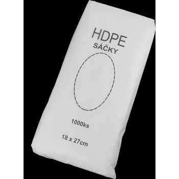 Sáček na potraviny Sáčky 1000 ks Varianta: 3 (18x27 cm) transparent, Balení: 1 pytl.