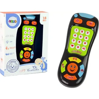 Hračka pro nejmenší Interaktivní dětský TV ovladač se světlem a zvuky