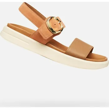 Dámské lodičky Geox Dámské Světle hnědé dámské sandály Geox Xand 2S Hnědá 41 (2985539)