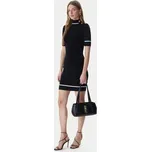 Marciano Guess Úpletové šaty 6RGK24 5905Z Černá Classic Fit 36