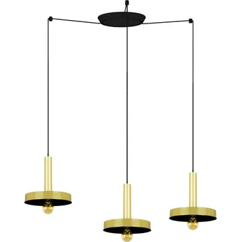 Svítidlo FARO WHIZZ závěsné svítidlo, zlatá/černá, 3L