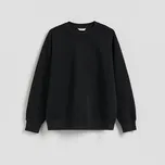 Reserved - Mikina s kapucí a drobnou výšivkou - tmavě šedá - 515EF-90M - 515EF-90M-XXL