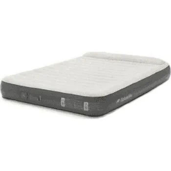 Karimatka NATUREHIKE Kempingová nafukovací matrace Chenjing With Pillow Double 200x150x25cm 200cm BÍLÁ|ŠEDÁ