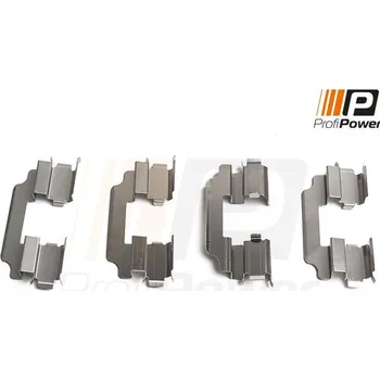 Přislušenství brzdového systému Sada příslušenství obložení kotoučové brzdy ProfiPower 9B1203