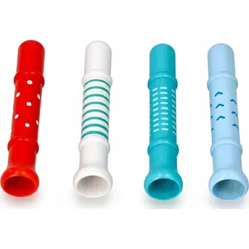 Dřevěná hračka DREWNIANA TRĄBKA DLA DZIECI, ZABAWKA DŘEVĚNÝ, MINI HUDEBNÍ NÁSTROJ