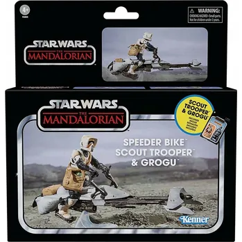 Motorka Speeder s průzkumníkem a figurkou Grogu Star Wars