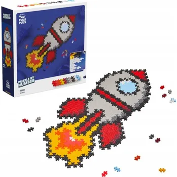 ostatní stavebnice Plus-Plus Puzzle podle čísel Raketa