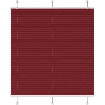 Roleta Roleta plisé Bordó Červená 115x100 cm Šířka látky