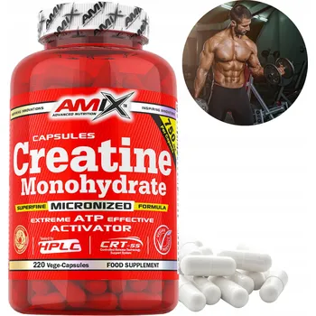 Kreatin Kreatin v kapslích, přírodní Amix Advanced Nutrition 150 g