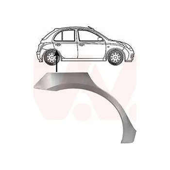 Příslušenství karosérie Boční stěna VAN WEZEL 3328148