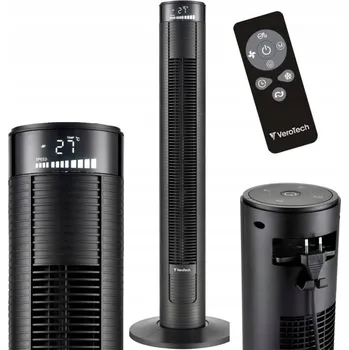 Domácí ventilátor Sloupový ventilátor Verotech VF-910B černý