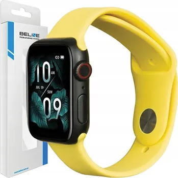 Řemínek na hodinky Beline silikonový řemínek pro Apple Watch 38/40/41mm, žlutý