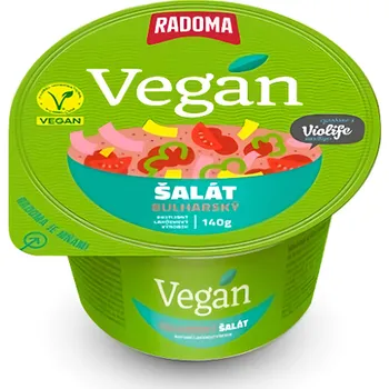 RADOMA Vegan Bulharský šalát s Violife Gouda 140g