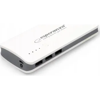 Powerbanka Powerbank Esperanza 8000 mAh, bílý