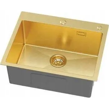 Obraz Jednokomorový dřez Melanstar ocel zlatý