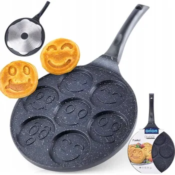 Pánev Pánev na vejce a lívance Orion 4902248471856 27 cm granitová