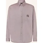 Fendi Pánská Košile Comfort Fit, tmavě fialová, 42