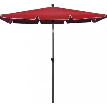 Slunečník Zahradní slunečník 210 x 140 cm Dekorhome