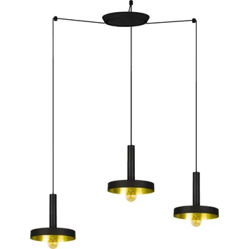 Svítidlo FARO WHIZZ závěsné svítidlo, černá/zlatá, 3L