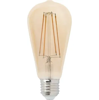 Osvětlení FARO LED žárovka dekorativní filament AMBER E27 5W 2200K DIM