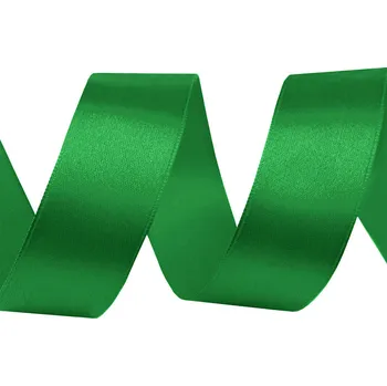 Stuha Atlasová stuha šíře 30 mm POL, střední, 14 3103 zelená