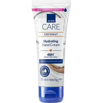 Tělový krém Krém na ruce s kokosovým olejem - 75ml (Avon Caré)