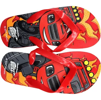 Chlapecká žabka Setino • Chlapecké plážové žabky Monster Truck Blaze - Plamínek EU 30 - 32