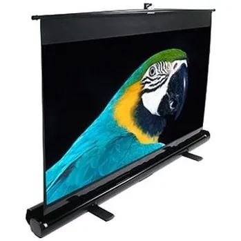 Projekční plátno ELITE SCREENS plátno teleskopické od podlahy vzhůru 150" (381 cm)/ 4:3/ 228,6 x 304,8 cm/ Gain 1,1/ case černý