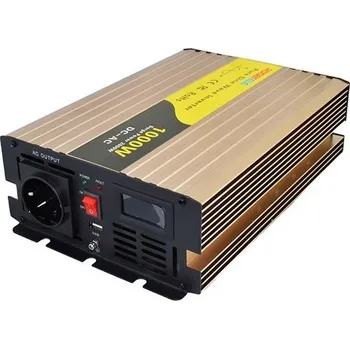 Měnič napětí ROGERELE Sinusový měnič napětí REP1000-12, 1000W, 12V, USB port