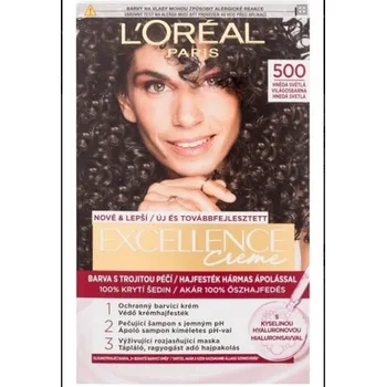 Kosmetika L ́Oréal Paris Permanentní barva na vlasy Excellence Creme 5 hnědá světlá