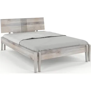 Postel Dubová postel Bari - bělený olej Rozměr: 140x200