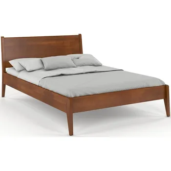 Postel Zvýšená postel z masivu buk Radom Rozměr: 120x200, Odstín moření: Ořech