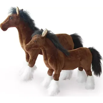 plyšák Plyšový kůň Horský 65cm (Plyšová hračka)