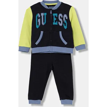 Kojenecká souprava Bavlněná tepláková souprava pro miminka Guess 2-pack I5BG11.KAD74.9BYA námořnická modř 59X, vel. 68-76