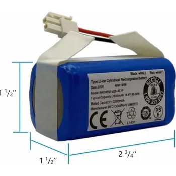 Baterie 14,4V / 14,8V 2600mAh – Tesla RoboStar T60