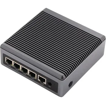 Stolní počítač XtendLan MiniPC, Celeron J6412, SO-DIMM, 2x HDMI, 4x LAN, 4x USB 2.0/3.2, 1x COM, TDP 10W, fanless