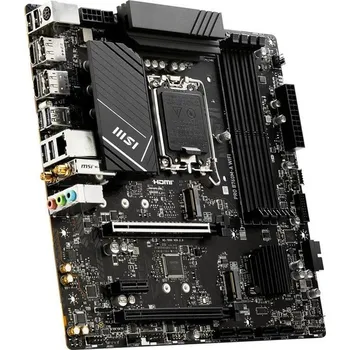 Počítač MSI PRO B760M-A WIFI / Intel B760 / LGA1700 / 4x DDR5 / 2x M.2 / 2x HDMI / 2x DP / WiFi / mATX