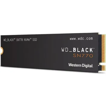 SSD disk WD SSD Black SN770 250GB / WDS250G3X0E / NVMe M.2 PCIe Gen4 / Interní / M.2 2280