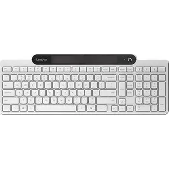 Klávesnice Lenovo 800 Self-Charging Bluetooth Keyboard - CZ / SK, bílá