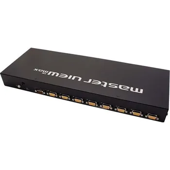 KVM přepínač KVM přepínač (USB + PS/2 Klávesnice a Myš, VGA) 8:1, USB + PS/2 (CS1308)